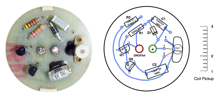 Veglia 68 1005 Circuit Board