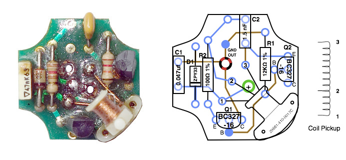 Veglia 68 1041 Circuit Board